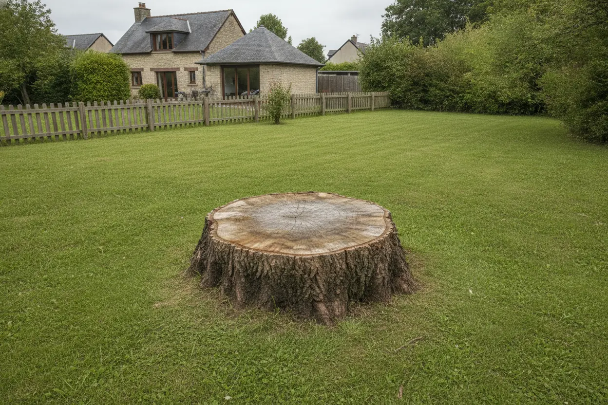 Chantier à Giberville avant intervention
