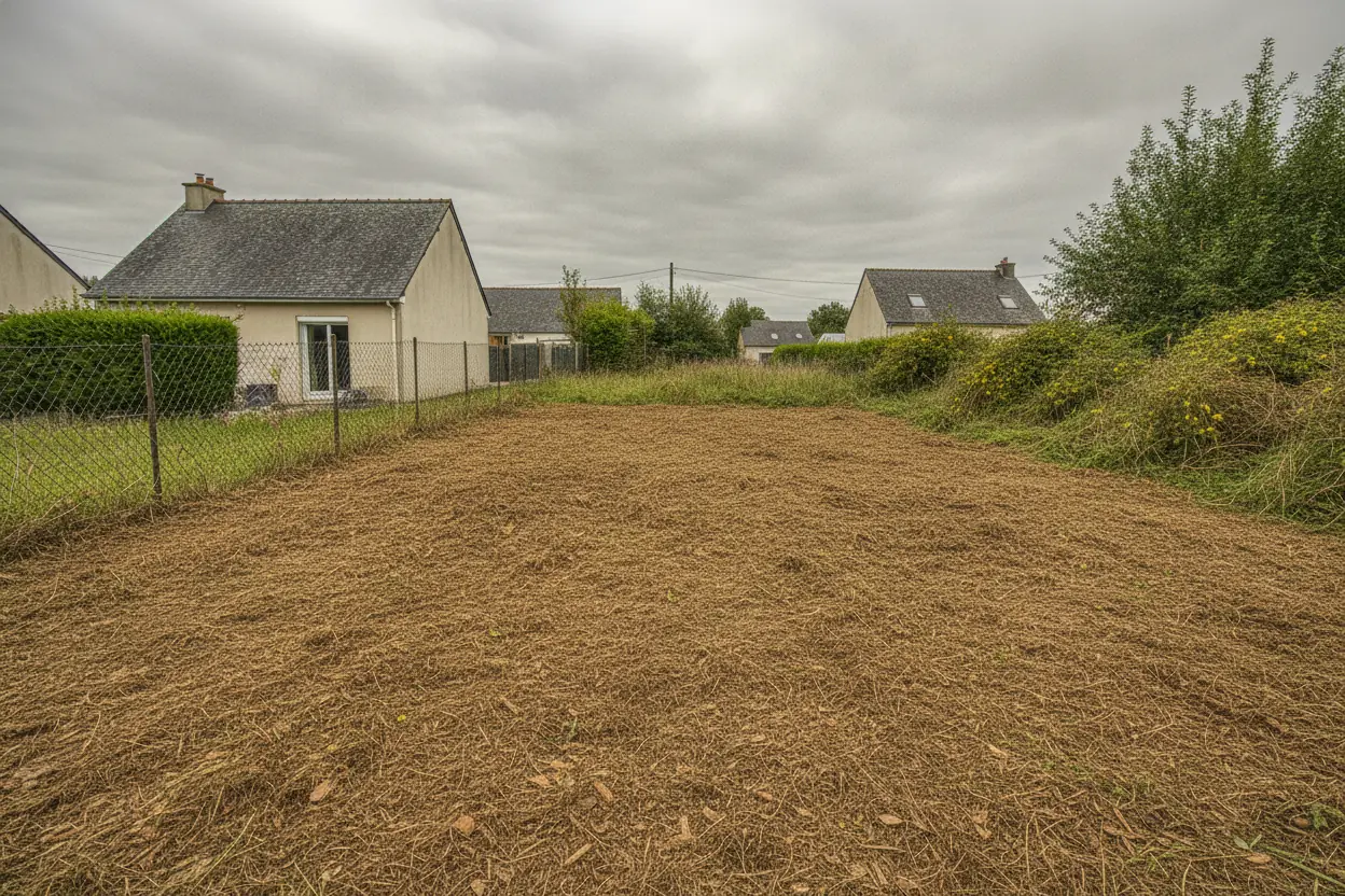 Chantier à Ifs après intervention